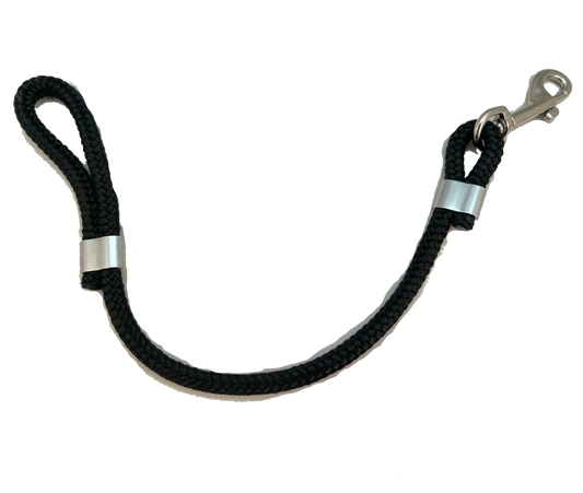 long black leash safety strap