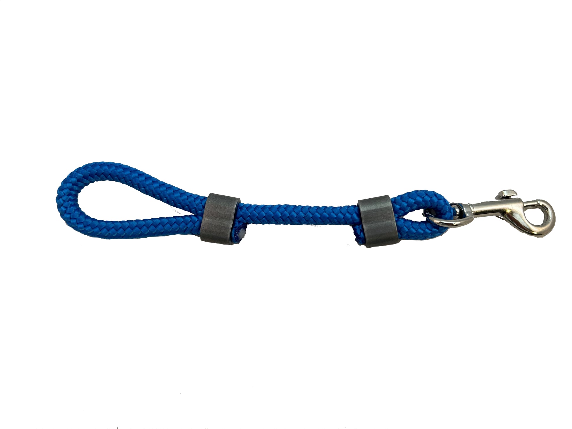 short blue strap