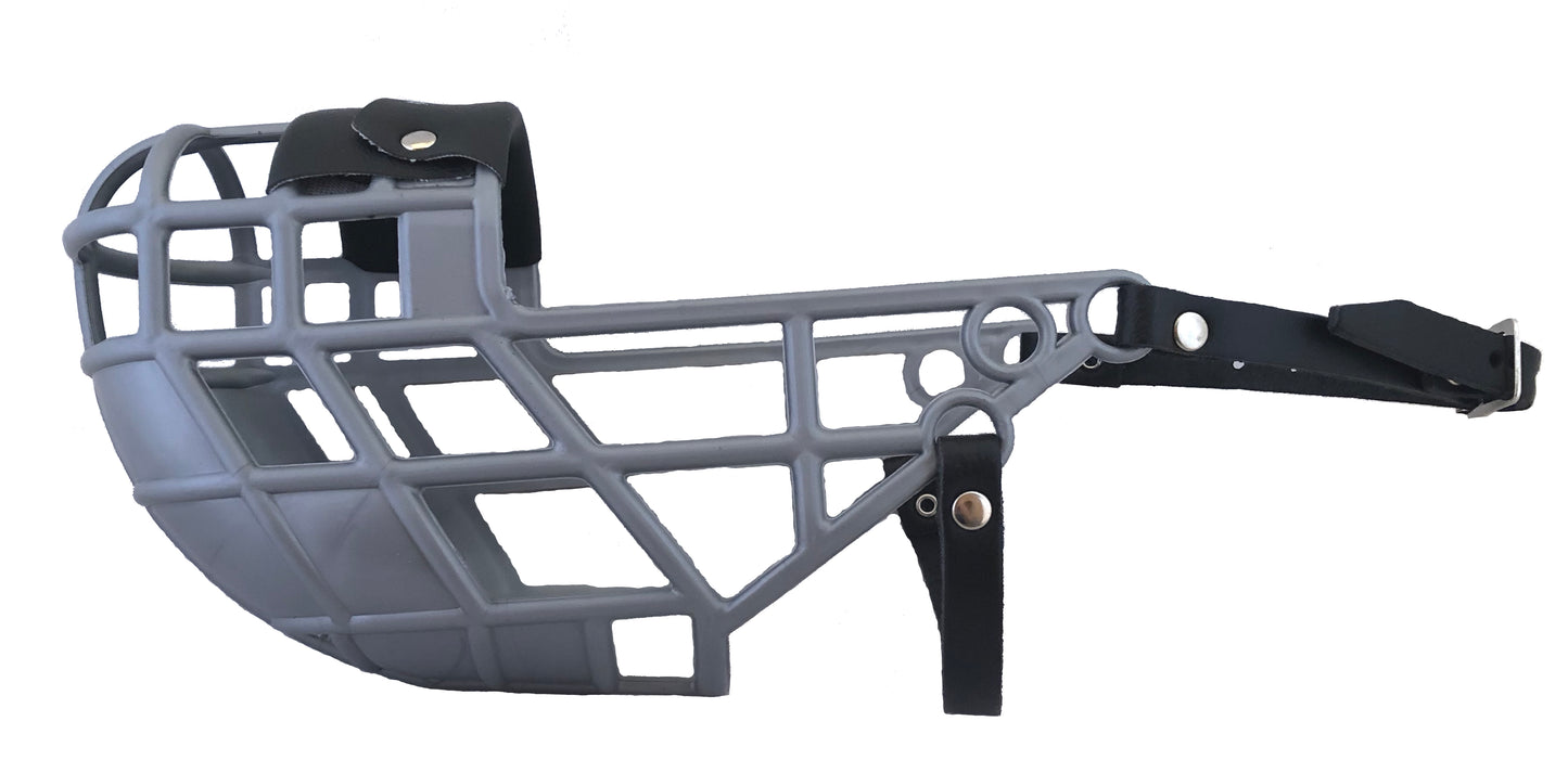 Double-Padded Greyhound Basket Muzzle